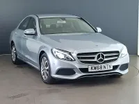Used Mercedes C220 170 HP (125 kW) 2019 Silver Sedan