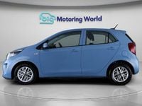 Used Kia Picanto 2022 Blue Hatchback
