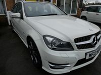 Used Mercedes C250 2012 White Estate