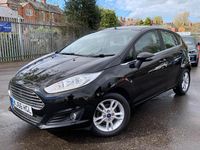 Used Ford Fiesta Zetec 2017 Black Hatchback