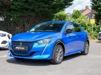 Used Peugeot e-208 Allure+ 98 kW (134 HP) 2023 Blue Hatchback
