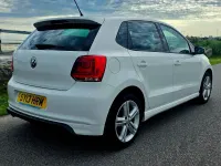 Used VW Polo R-line 105 HP (77 kW) 2013 White Hatchback