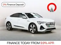 Used Audi e-tron Sportback S-Line 230 kW (313 HP) 2021 White SUV