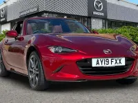 Usado Mazda MX5 Inclusive 184 CV (135 kW) 2019 Rojo Descapotable