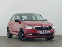 Used Skoda Fabia Colour Edition 95 HP (69 kW) 2019 Red Hatchback