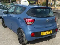 Used Hyundai i10 SE 67 HP (49 kW) 2017 Blue Hatchback