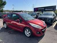 Used Peugeot 207 75 HP (55 kW) 2010 Red Hatchback