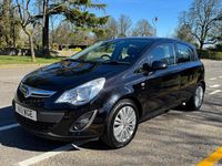 Used Vauxhall Corsa 90 HP (66 kW) 2011 Black Hatchback