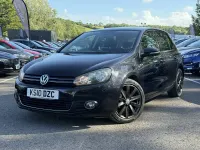 Used VW Golf VI GT 140 HP (102 kW) 2010 Black Hatchback