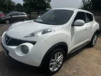 Used Nissan Juke Tekna 110 HP (80 kW) 2013 White SUV