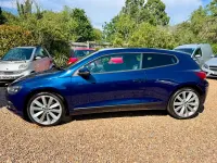 Used VW Scirocco GT 200 HP (147 kW) 2009 Blue Coupe