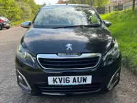 Second-hand Peugeot 108 82 CP (60 kW) 2016 Negru Hatchback