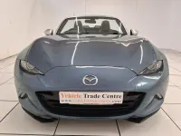 Used Mazda MX5 131 HP (96 kW) 2017 Blue Cabriolet