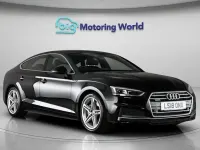 Usado Audi A5 Sportback S-Line 252 CV (185 kW) 2018 Negro Utilitario