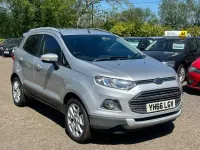 Usado Ford Ecosport Titanium 95 HP (69 kW) 2016 Prateado SUV