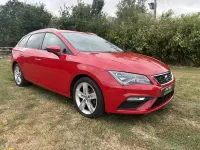 Used Seat Leon FR 150 HP (110 kW) 2017 Red Estate