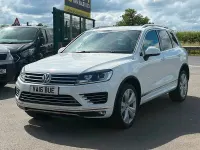 Used VW Touareg R-line 260 HP (191 kW) 2016 White SUV