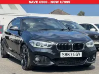 Used BMW 118 M Sport 147 HP (108 kW) 2017 Black Hatchback