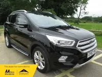 Used Ford Kuga Titanium 150 HP (110 kW) 2017 Black SUV