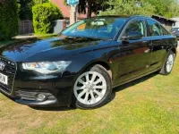 Used Audi A6 2014 Black Sedan