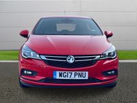 Used Vauxhall Astra SRi 150 HP (110 kW) 2017 Red Hatchback