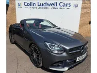 Used Mercedes SLC200 AMG line 2018 Grey Cabriolet