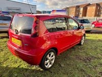 Used Nissan Note N-TEC 90 HP (66 kW) 2012 Red MPV