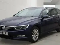 Used VW Passat Business 120 HP (88 kW) 2018 Atlantic blue Estate