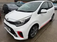 Used Kia Picanto GT-Line 66 HP (48 kW) 2017 White Hatchback