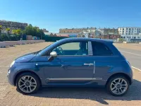 Used Fiat 500 69 HP (50 kW) 2010 Blue Hatchback