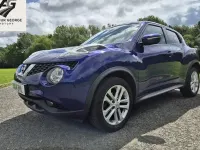 Used Nissan Juke Acenta Premium 110 HP (80 kW) 2014 Blue SUV