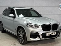 Used BMW X3 M Sport 187 HP (137 kW) 2021 Silver SUV