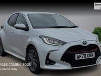Used Toyota Yaris Hybrid 2020 White Hatchback