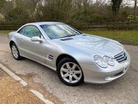 Used Mercedes SL500 2003 Silver Cabriolet