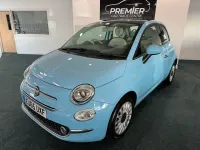 Used Fiat 500 Lounge 69 HP (50 kW) 2015 Blue Hatchback