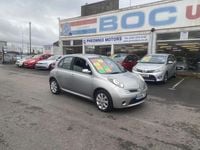 Begagnad Nissan Micra Acenta+ 79 HK (58 kW) 2008 Silver Halvkombi