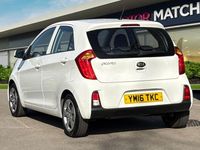 Used Kia Picanto 66 HP (48 kW) 2016 White Hatchback