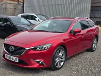 Usado Mazda 6 Inclusive 175 HP (128 kW) 2016 Vermelho Carrinha