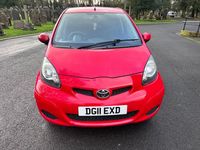 Used Toyota Aygo 2011 Red Hatchback