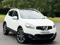 Used Nissan Qashqai N-TEC 110 HP (80 kW) 2012 White SUV