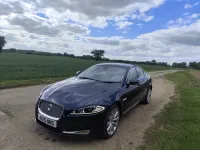 Used Jaguar XF Portfolio 200 HP (147 kW) 2015 Blue Sedan