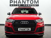Begagnad Audi Q7 Black Edition 2018 Röd SUV