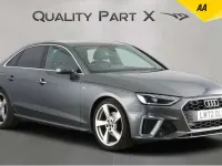 Used Audi A4 S-Line 150 HP (110 kW) 2022 Grey Sedan