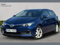 Used Toyota Auris Hybrid 134 HP (98 kW) 2017 Blue Hatchback