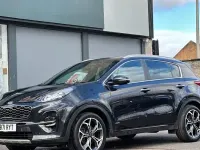 Used Kia Sportage GT-Line 136 HP (100 kW) 2021 Black SUV