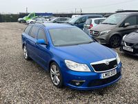 Used Skoda Octavia vRS 2010 Blue Estate