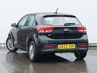 Used Kia Rio 83 HP (61 kW) 2023 Black Hatchback