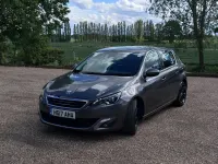Usado Peugeot 308 Allure 2017 Cinzento Citadino