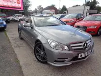 Used Mercedes E220 2012 Silver Cabriolet