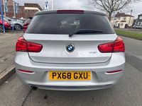 Used BMW 118 Sport Line 136 HP (100 kW) 2018 Silver Hatchback
